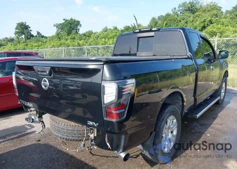 2017 Nissan Titan Sv from USA, damaged, VIN 1N6AA1CK3HN557663